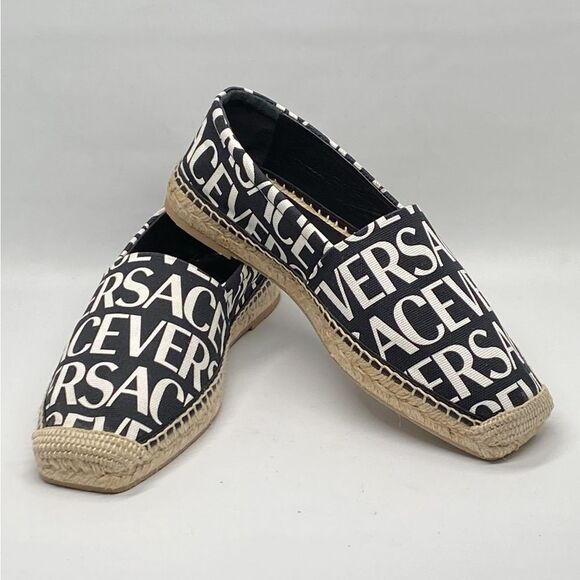 Versace Repeat Logo Espadrilles size 41 - Picture 7 of 13